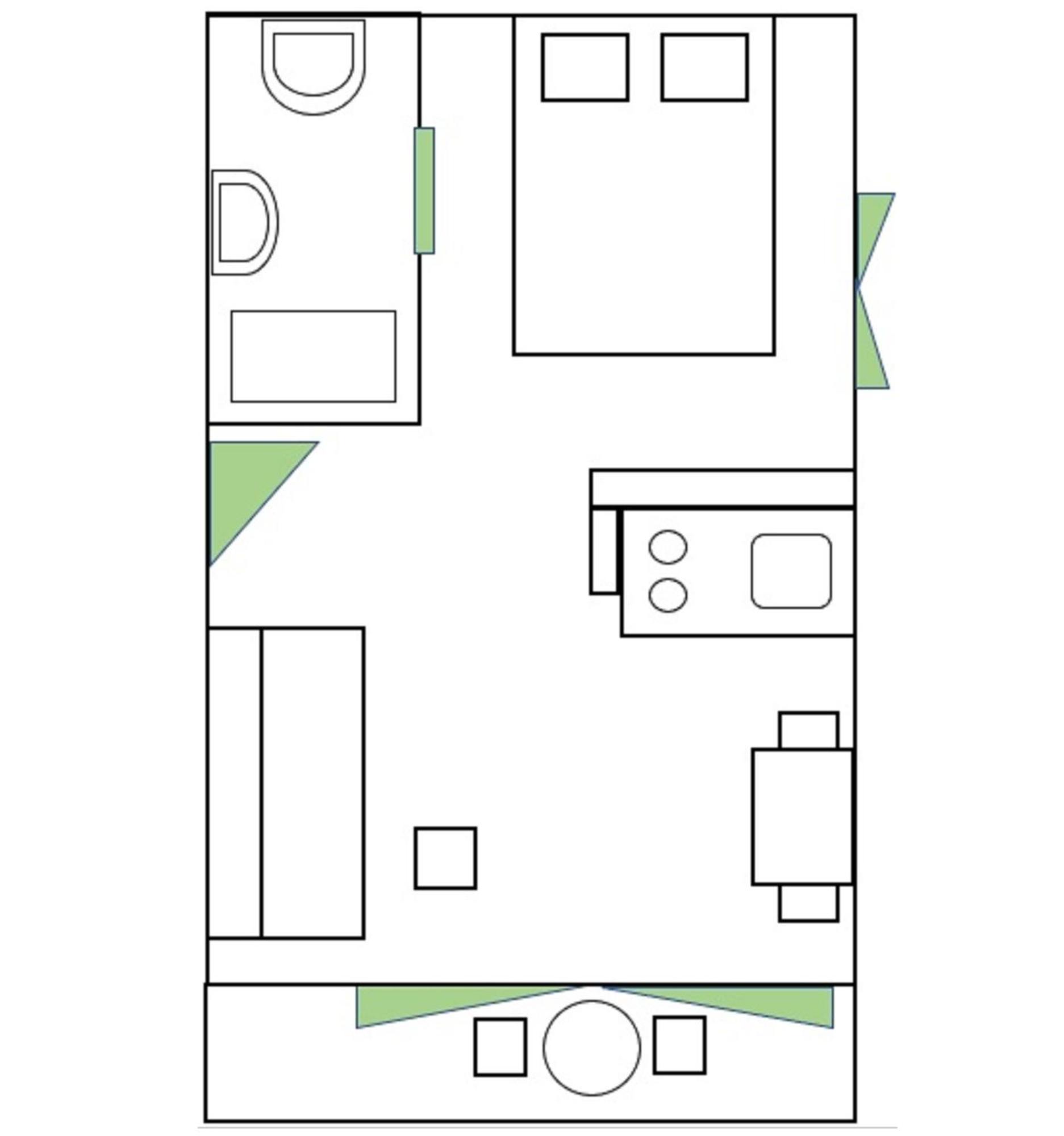 Apartments Garden House Podgora Phòng bức ảnh